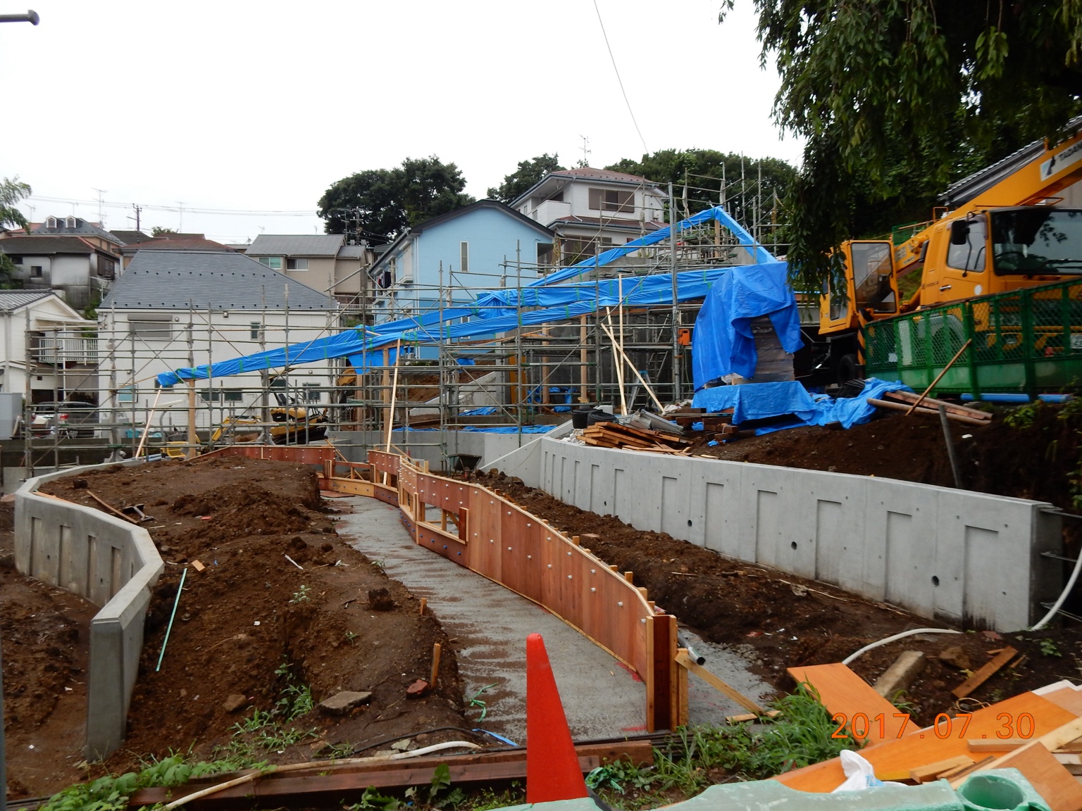 観音堂・観音霊園 建設中
